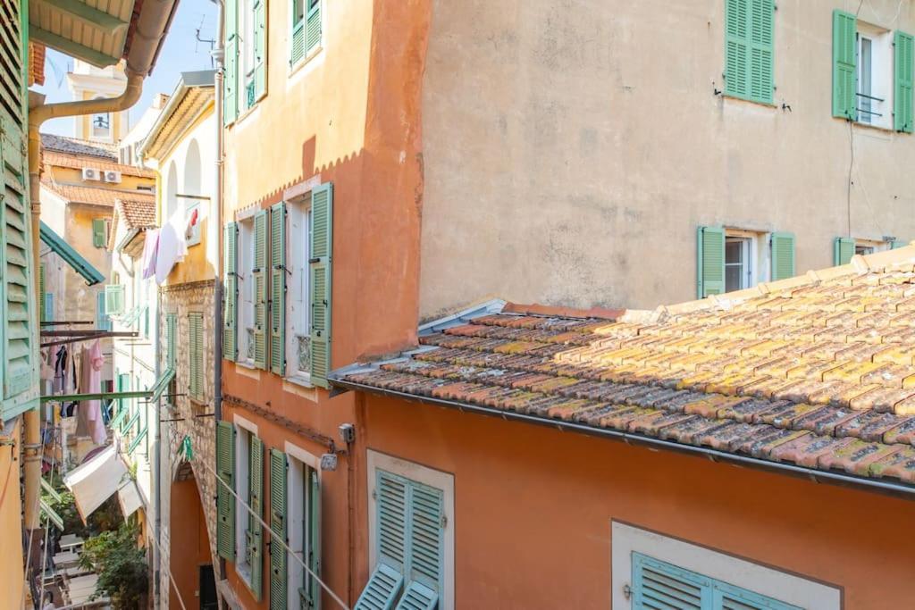 #40 Bright Sea View Suite For 6 2Mins Walk Port & Sea Вилафранк-сюр-Мер Екстериор снимка